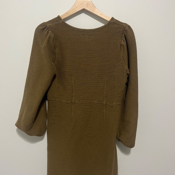 Madewell Dress Green Large - Picture 2 of 2